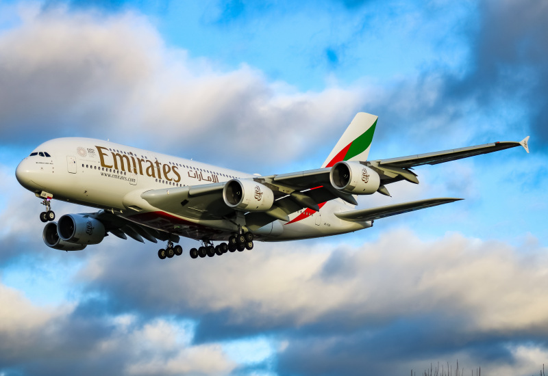 Photo of A6-EUR - Emirates Airbus A380-800 at LHR on AeroXplorer Aviation Database