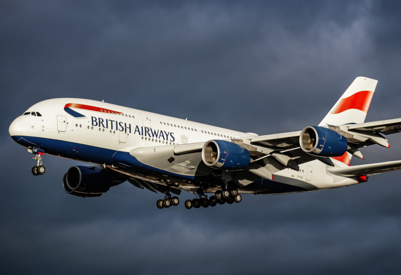 Photo of G-XLEI - British Airways Airbus A380-800 at LHR on AeroXplorer Aviation Database