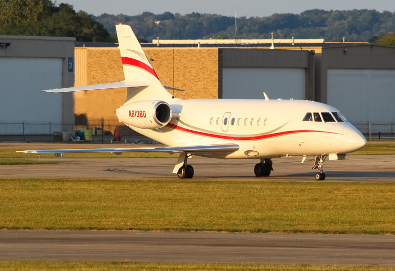 Photo of N613BD  - PRIVATE  Dassault Falcon 2000EX at LUK on AeroXplorer Aviation Database