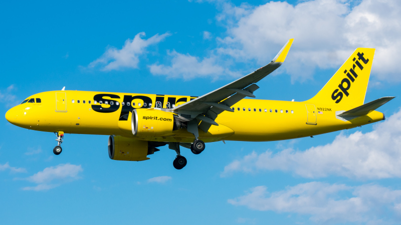 Photo of N922NK - Spirit Airlines Airbus A320NEO at BWI on AeroXplorer Aviation Database