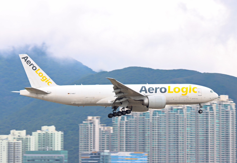 Photo of D-AALF - AEROLOGIC Boeing 777-F at HKG on AeroXplorer Aviation Database
