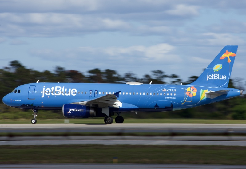 Photo of N779JB - JetBlue Airways Airbus A320 at MCO on AeroXplorer Aviation Database