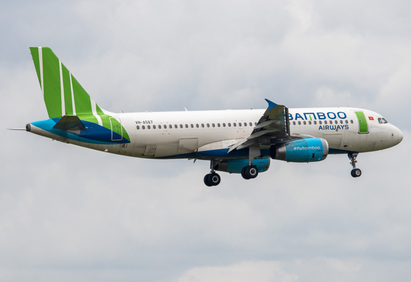 Photo of VN-A587 - Bamboo Airways Airbus A320 at SGN on AeroXplorer Aviation Database