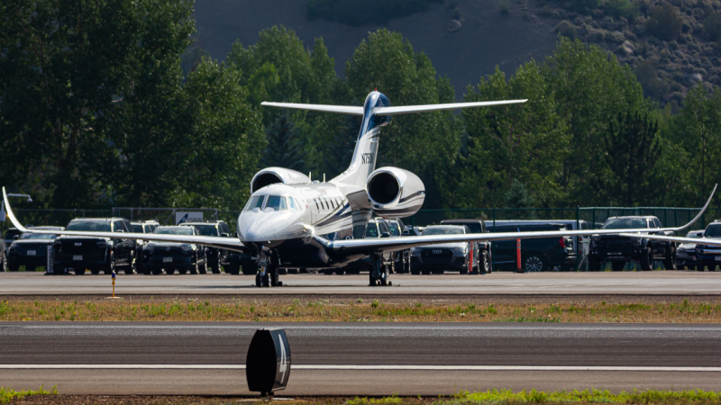 Photo of N750NA - PRIVATE Cessna Citation 750 X at ASE on AeroXplorer Aviation Database