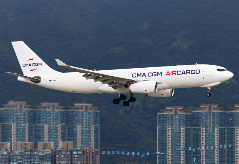 Photo of OO-AIR - CMA CGM Air Cargo Airbus A330-200F at HKG on AeroXplorer Aviation Database