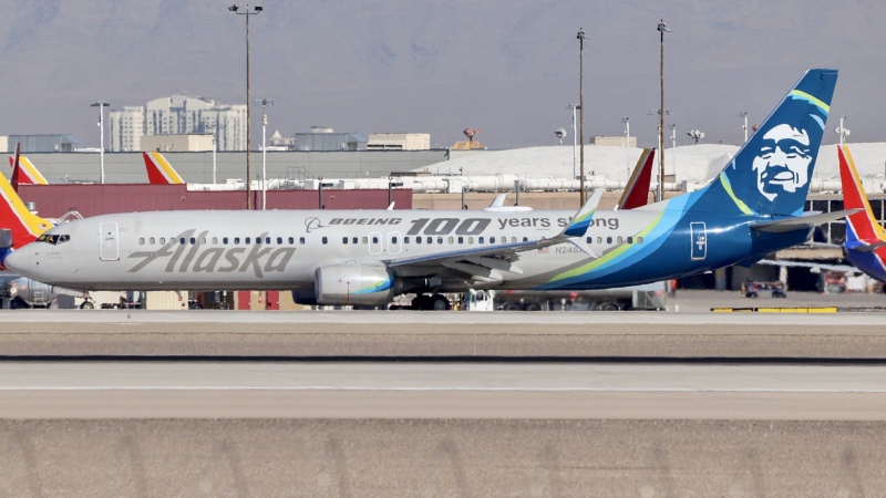Photo of N248AK - Alaska Airlines Boeing 737-900ER at LAS on AeroXplorer Aviation Database