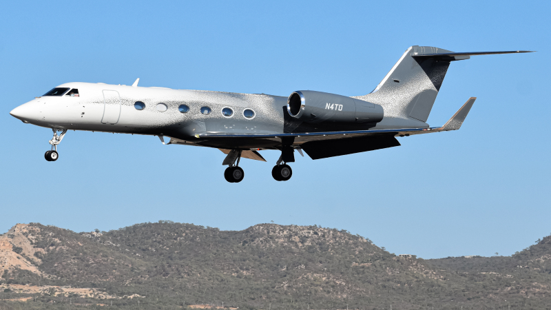 Photo of N4TD - PRIVATE Gulfstream G450 at CSL on AeroXplorer Aviation Database