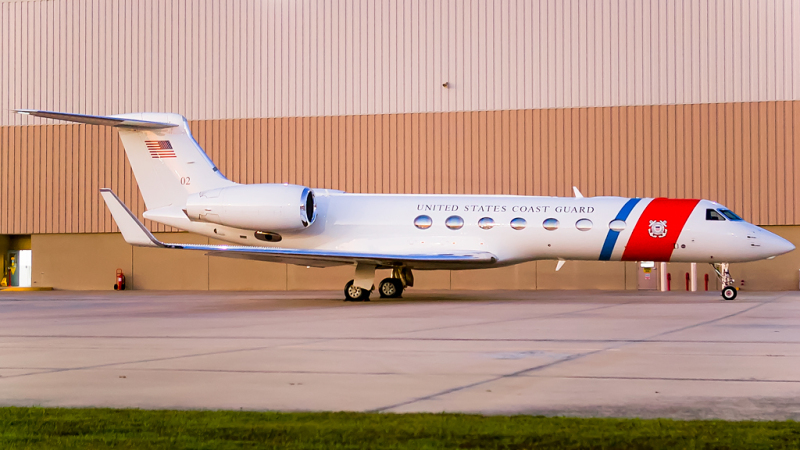 Photo of 02 - US Coast Guard Gulfstream C-37B at SAV on AeroXplorer Aviation Database