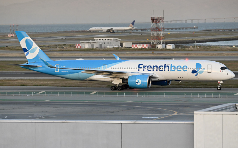 Photo of F-HREY - FrenchBee Airbus A350-900 at SFO on AeroXplorer Aviation Database