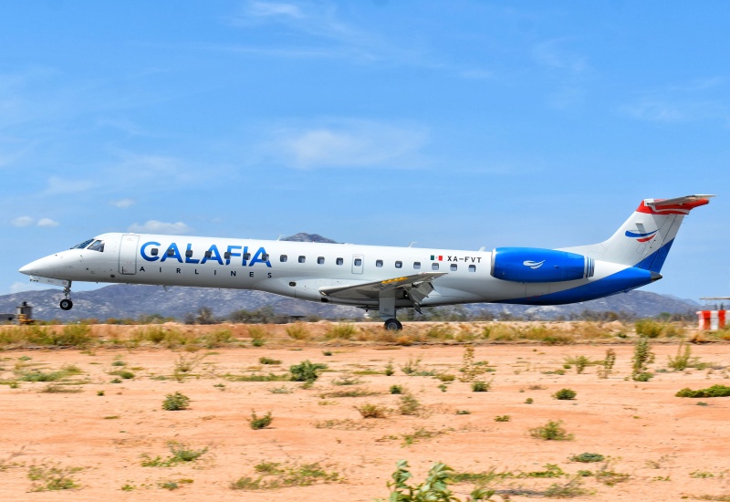Photo of XA-FVT - Calafia Airlines Embraer ERJ145 at CSL on AeroXplorer Aviation Database