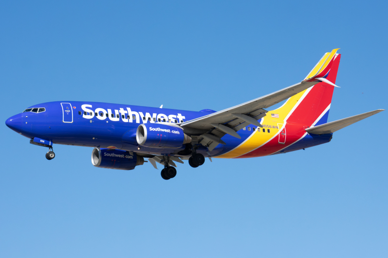 Photo of N556WN - Southwest Airlines Boeing 737-700 at SJC on AeroXplorer Aviation Database