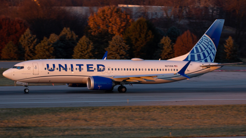 Photo of N27258 - United Airlines Boeing 737 MAX 8 at CMH on AeroXplorer Aviation Database