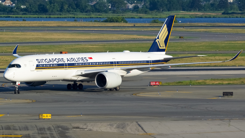 Photo of 9V-SGF - Singapore Airlines Airbus A350-900ULR at JFK on AeroXplorer Aviation Database