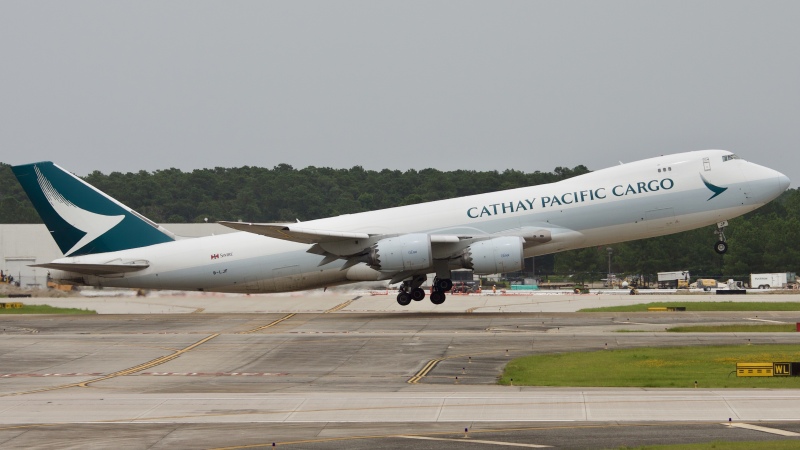 Photo of B-LJF - Cathay Pacific Cargo Boeing 747-8F at IAH on AeroXplorer Aviation Database