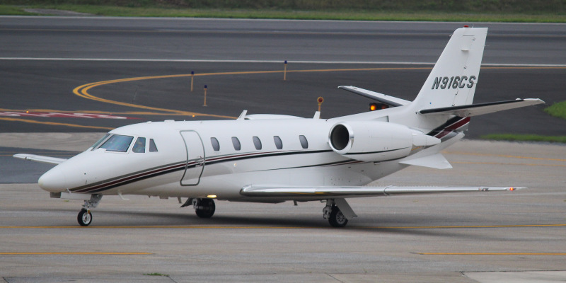Photo of N916CS - PRIVATE Cessna Citation 560XL at MDT on AeroXplorer Aviation Database