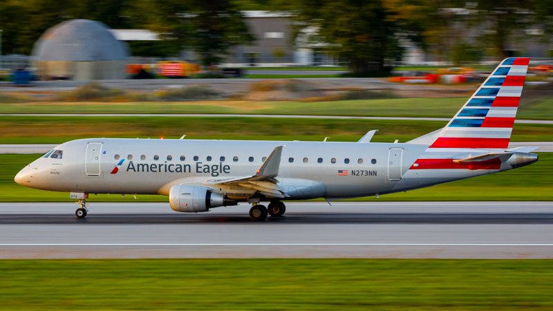 Photo of N273NN - American Eagle Embraer E175 at CMH on AeroXplorer Aviation Database