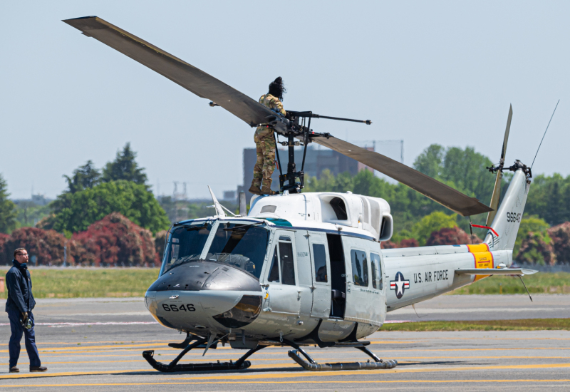 Photo of 69-6646 - US Air Force Bell UH-1 Huey/Iroquois  at OKO on AeroXplorer Aviation Database