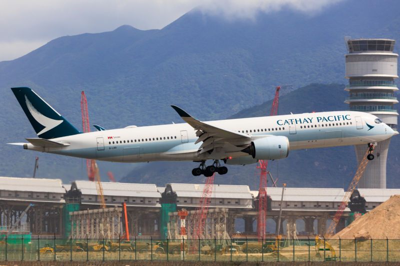 Photo of B-LRR - Cathay Pacific Airbus A350-900 at HKG on AeroXplorer Aviation Database