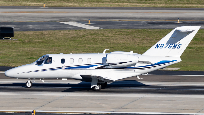 Photo of N876MS - PRIVATE Cessna Citation M2 at TPA on AeroXplorer Aviation Database