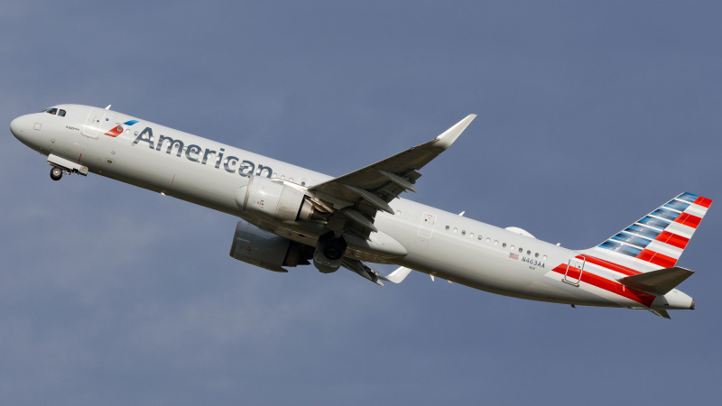 Photo of N463AA - American Airlines Airbus A321NEO at TPA on AeroXplorer Aviation Database