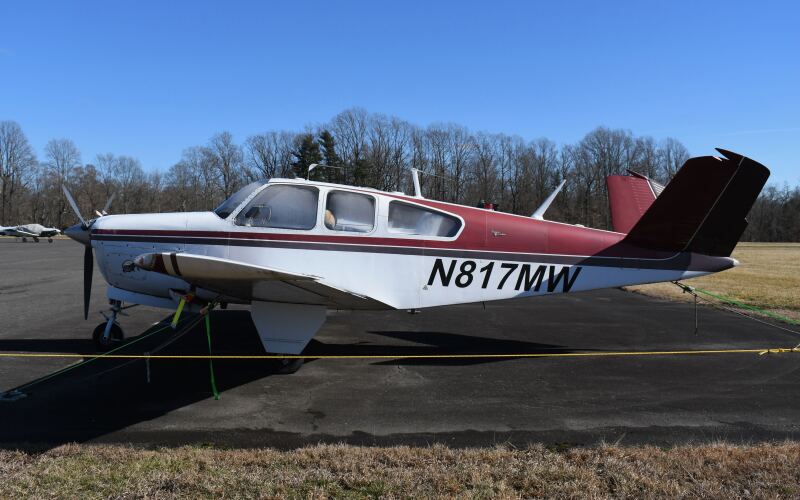 Photo of N817MW - PRIVATE Beech S35 Bonanza at N14 on AeroXplorer Aviation Database