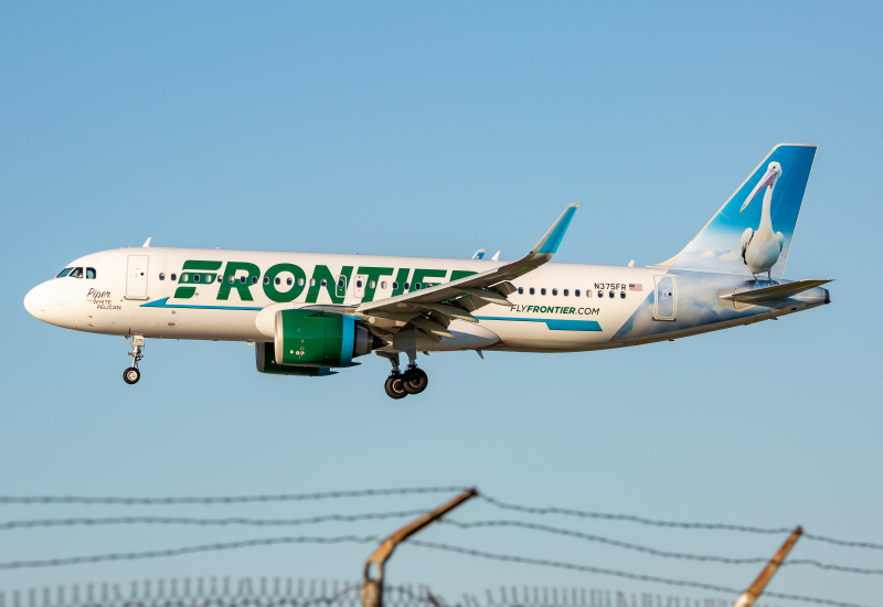 Photo of N375FR - Frontier Airlines Airbus A320NEO at BWI on AeroXplorer Aviation Database