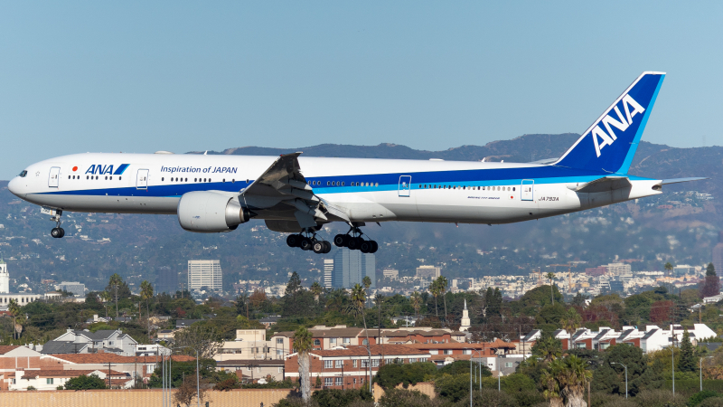 Photo of JA793A - All Nippon Airways Boeing 777-300 at LAX on AeroXplorer Aviation Database