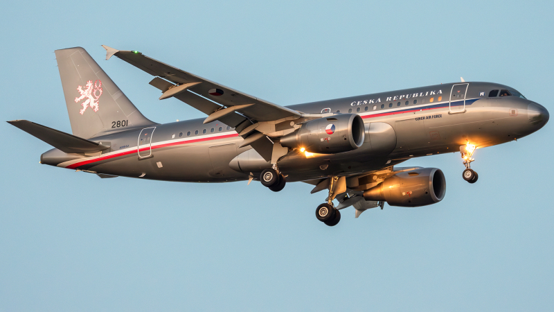 Photo of 2801 - Czech Air Force Airbus A319 at ADW on AeroXplorer Aviation Database