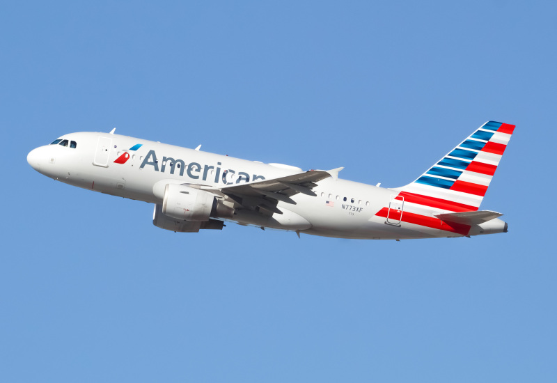 Photo of N773XF - American Airlines Airbus A319 at EWR on AeroXplorer Aviation Database