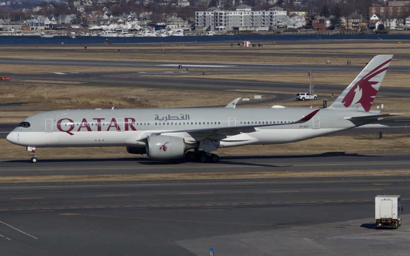 Photo of A7-ALP - Qatar Airways Airbus A350-900 at BOS on AeroXplorer Aviation Database