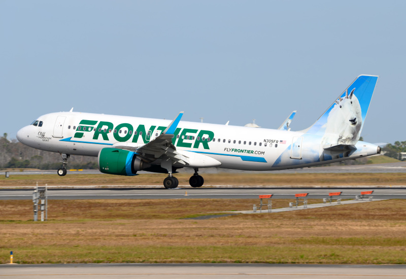 Photo of N305FR - Frontier Airlines Airbus A320NEO at MCO on AeroXplorer Aviation Database