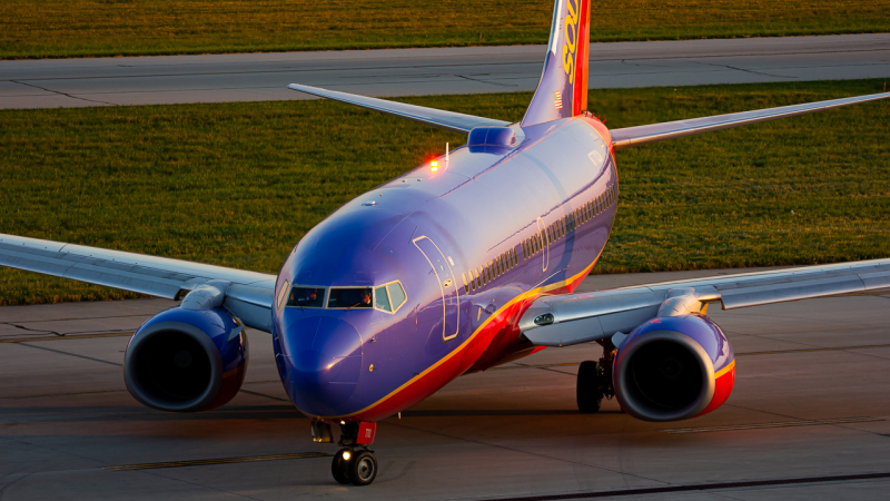 Photo of N7702A - Southwest Airlines Boeing 737-700 at CMH on AeroXplorer Aviation Database