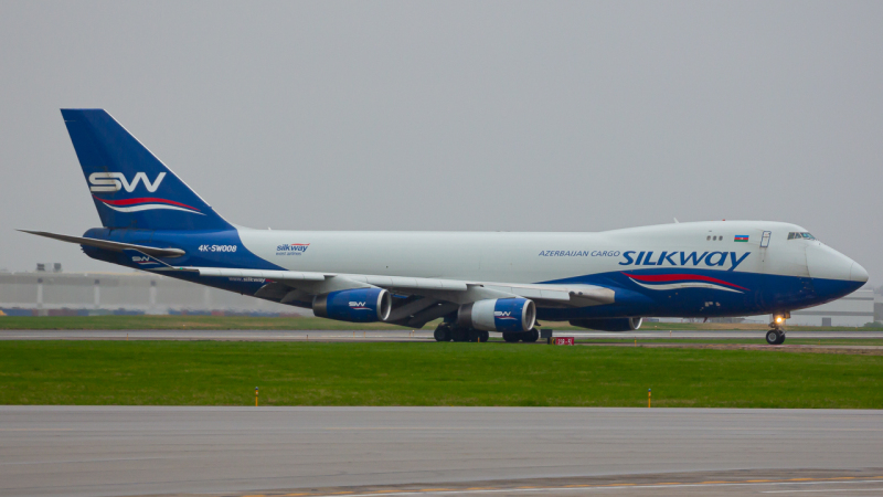 Photo of 4K-SW008 - Silkway Boeing 747-400F at LCK on AeroXplorer Aviation Database