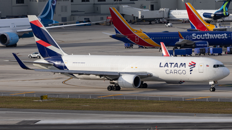 Photo of CC-CXD - LATAM Cargo Boeing 767-300ER at MIA on AeroXplorer Aviation Database