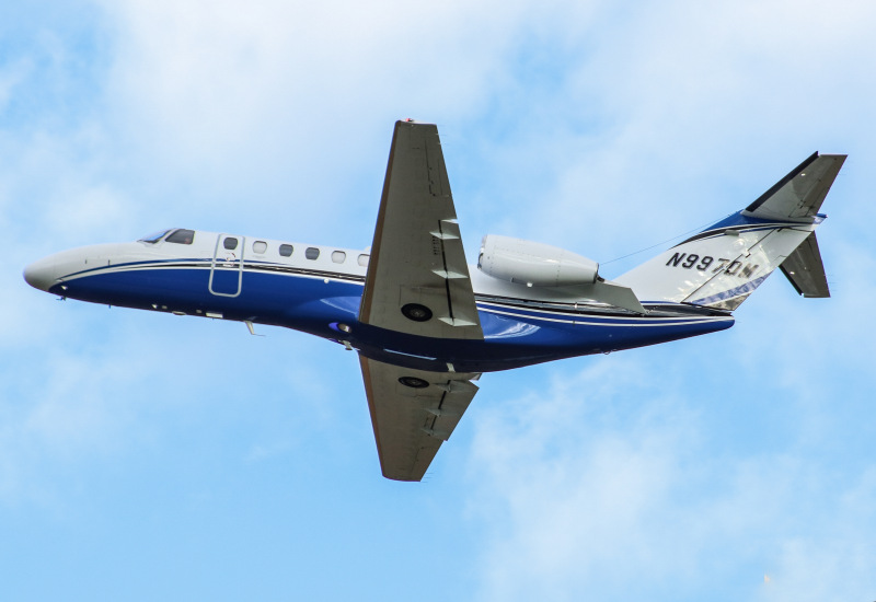 Photo of N997DM - PRIVATE Cessna Citation CJ3 at THV on AeroXplorer Aviation Database