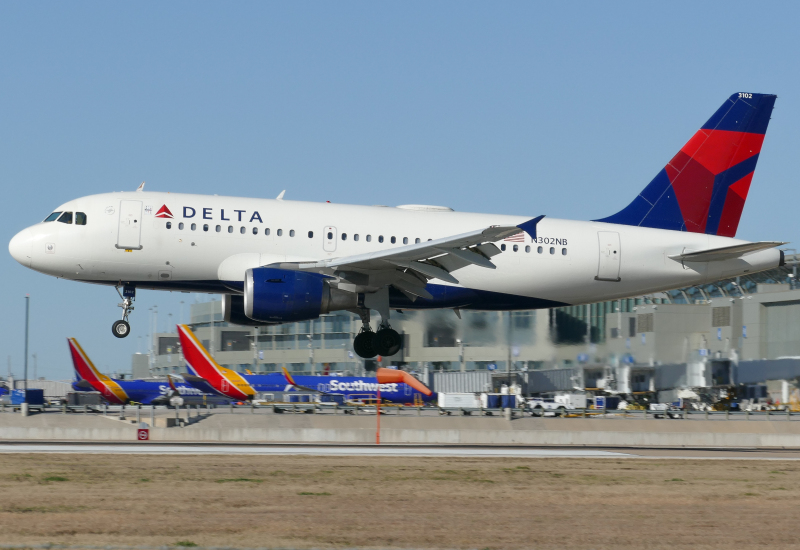 Photo of N302NB - Delta Airlines Airbus A319 at AUS on AeroXplorer Aviation Database
