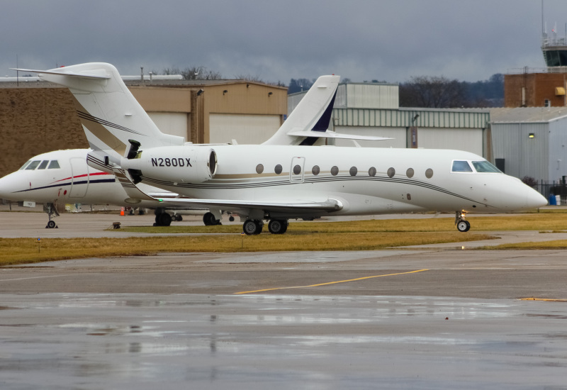 Photo of N280DX - PRIVATE  Gulfstream G280 at LUK on AeroXplorer Aviation Database