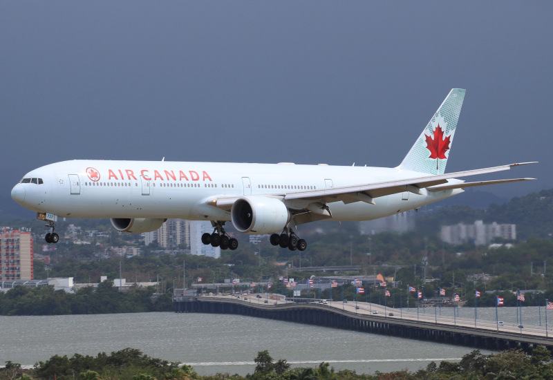 Photo of C-FIUW - Air Canada Boeing 777-300ER at SJU on AeroXplorer Aviation Database