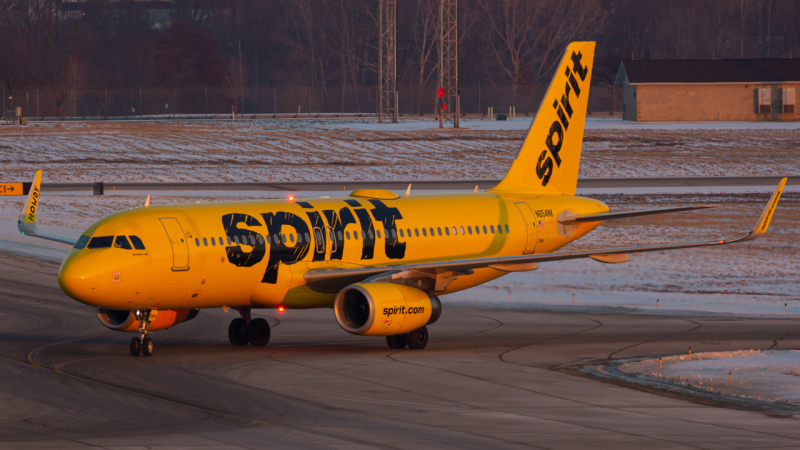 Photo of N654NK - Spirit Airlines Airbus A320 at CMH on AeroXplorer Aviation Database
