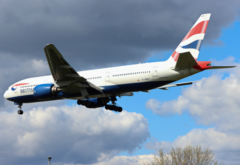 Photo of G-YMMT - British Airways Boeing 777-200ER at LHR on AeroXplorer Aviation Database