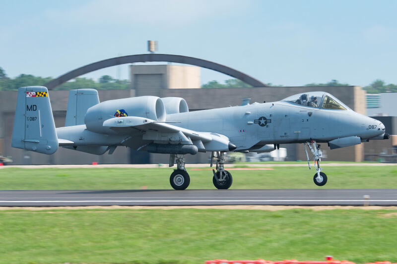 Photo of 79-0087 - USAF - United States Air Force Fairchild A-10 Thunderbolt at MTN on AeroXplorer Aviation Database