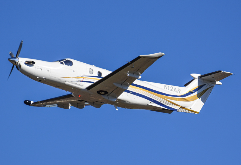 Photo of N12AR - PRIVATE Pilatus PC-12 at BED on AeroXplorer Aviation Database