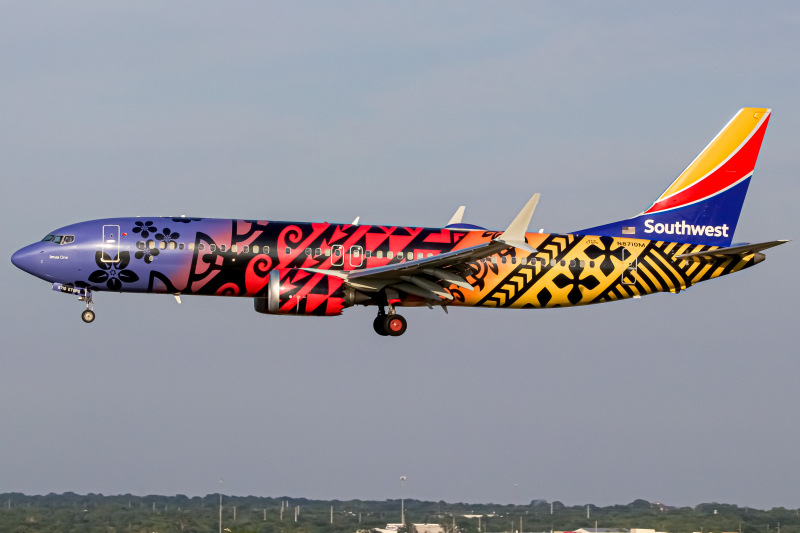 Photo of N8710M - Southwest Airlines Boeing 737 MAX 8 at TUL on AeroXplorer Aviation Database