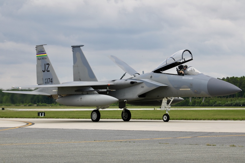 Photo of 86-0174 - USAF - United States Air Force McDonnell Douglas F-15 Eagle at DOV on AeroXplorer Aviation Database