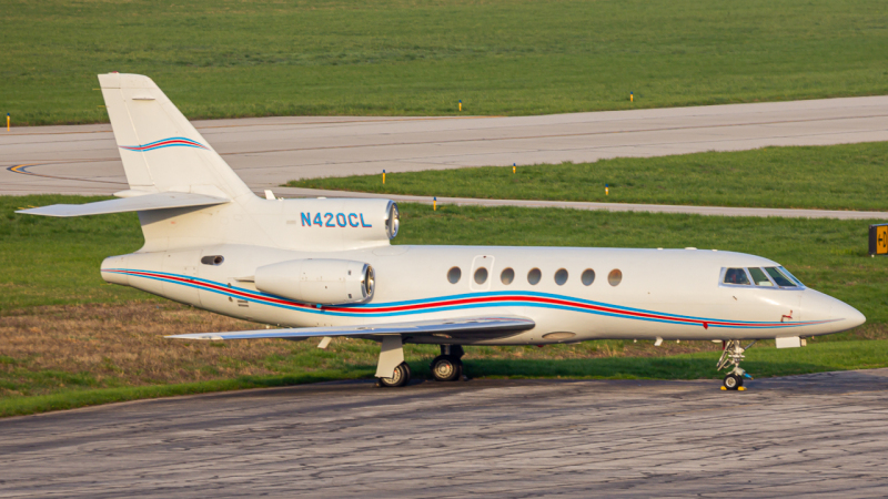 Photo of N420CL - PRIVATE Dassault Falcon 50 at CMH on AeroXplorer Aviation Database