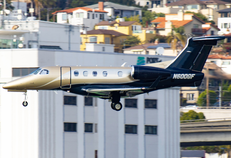 Photo of N600GF - PRIVATE Embraer Phenom 300 at SAN on AeroXplorer Aviation Database