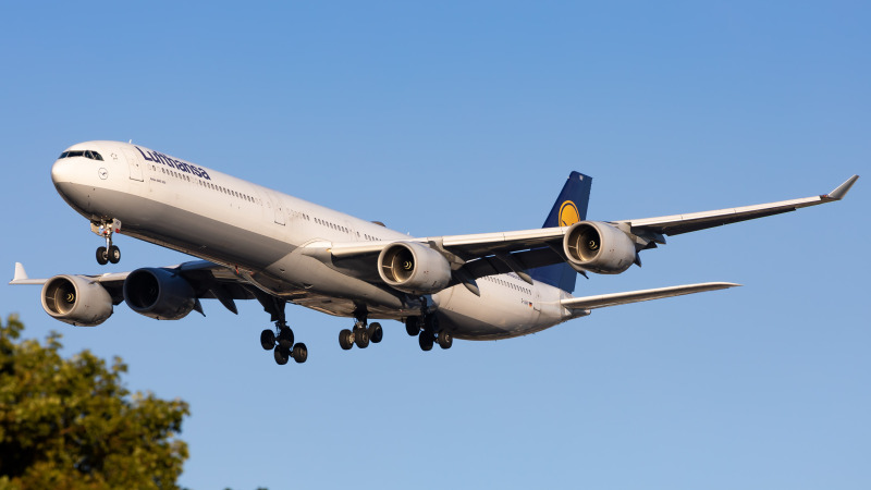 Photo of D-AIHV - Lufthansa Airbus A340-600 at MIA on AeroXplorer Aviation Database