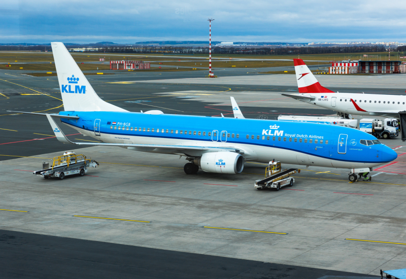 Photo of PH-BGB - KLM Boeing 737-800 at PRG on AeroXplorer Aviation Database
