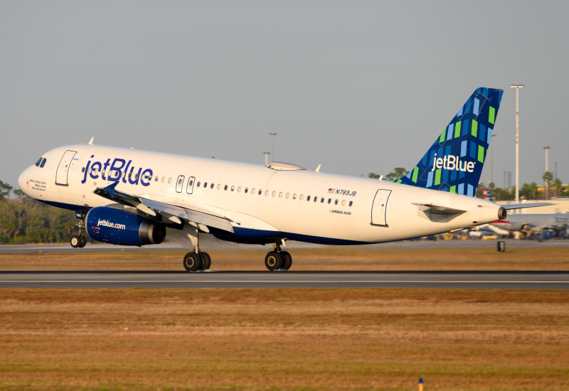 Photo of N789JB - JetBlue Airways Airbus A320 at MCO on AeroXplorer Aviation Database