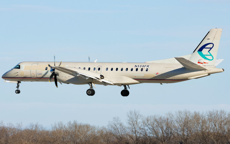 Photo of N559FR - Freight Runners Express Saab 2000 at MKE on AeroXplorer Aviation Database